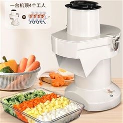 切丁机商用电动切土豆丝片萝卜切丁机自动切菜机多功能小型切丝机