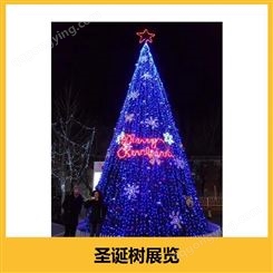 圣诞树出售 让人倍感亲切 用各种颜色的小纸球或彩灯装饰