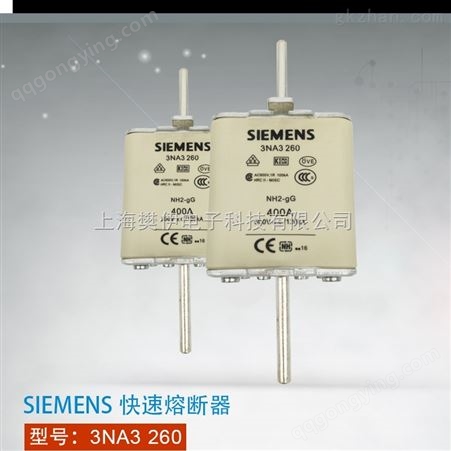 德国SIEMENS西门子熔断器3NA3260原装
