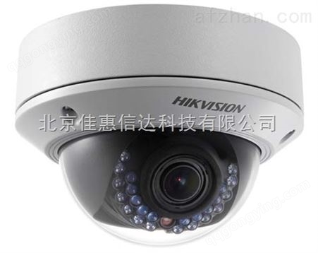 海康威视H.265新款POE调焦ICR日夜型半球型网络摄像机